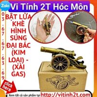 BẬT LỬA KHÈ HÌNH SÚNG ĐẠI BÁC (KIM LOẠI) - (XÀI GAS)