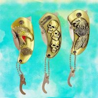 Bật lửa khè kèm dao móc hình nổi các kiểu - (xài gas)