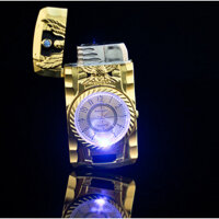 Bật Lửa Khò Đồng Hồ Đèn Đổi Màu Sang Trọng giao mẫu ngẫu nhiên