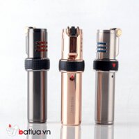 Bật Lửa Khò Xì Gà Ba Tia Siêu Mỏng Chống Gió Đánh Đá Sáng Tạo ZB696 - Innovative ZB696 Super Thin Three-Beam Anti-Wind Cigarette Lighter