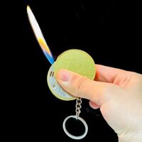 BẬT LỬA MÓC KHÓA HÌNH ĐỒNG TIỀN EURO - XÀI GAS