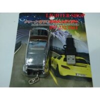 Bật lửa sạc điện USB hình ô tô móc chìa khóa