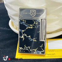 Bật lửa S.T. Dupont Paris – Black Marble Lightning Edition | Đen đá vân sét ánh kim quyền lực -