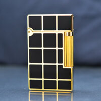 Bật Lửa ST Dupont Sơn Mài Kẻ Ô Vuông D97