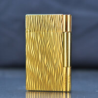 Bật Lửa ST Dupont supper hoa văn vân sóng D149