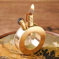 Bật lửa thủ công đồng nguyên khối độc lạ TC09