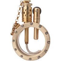 Bật lửa thủ công đồng nguyên khối độc lạ TC09màu ngẫu nhiên