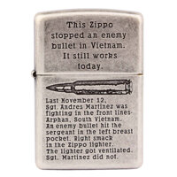 Bật Lửa Zippo 121fb Bullet In Vietnam