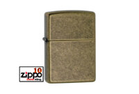 Bật lửa Zippo 201FB Antique Brass - Chính hãng 100