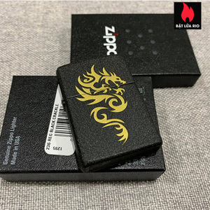 Bật lửa Zippo 236 Black Crackle Lighte