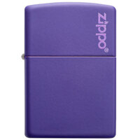 Bật Lửa Zippo 237Zl  Zippo Purple Matte Zippo Logo
