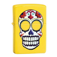 Bật Lửa Zippo 24894 Day Of The Dead Skull Lemon