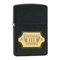 Bật Lửa Zippo 28875 - Vietnam War Black Crackle