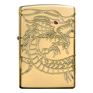 Bật lửa Zippo 29265 Armor Multicut Dragon
