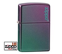 Bật lửa Zippo 49146ZL  Iridescent Logo -Chính hãng 100