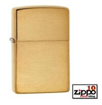 Bật lửa Zippo Armor Brushed Brass SKU 168 - Chính hãng 100