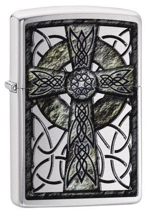 Bật lửa Zippo Armor Celtic Cross Design