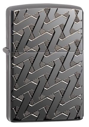 Bật lửa Zippo Armor Geometric Weave Design 49173