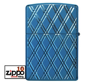 Bật lửa Zippo Armor High Polish Blue Diamonds 29964