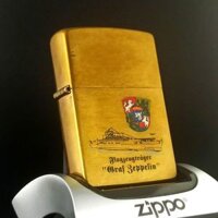 BẬT LỬA ZIPPO BRASS TẦU CHIẾN ĐỜI XII LA MÃ NĂM 1996 ZL97