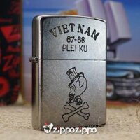 Bật lửa zippo chiến tranh việt nam sản xuất 2017 ( VIETNAM-PLEI KU 67-68 ) - Bật lửa zippo chiến tranh việt nam sản xuất 2017 ( VIETNAM-PLEI KU 67-68 )
