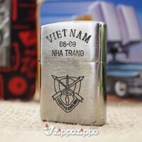 Bật lửa zippo chiến tranh việt nam sản xuất 2017 ( VIETNAM-NHA TRANG 68-69 ) - Bật lửa zippo chiến tranh việt nam sản xuất 2017 ( VIETNAM-NHA TRANG 68-69 )