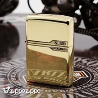 Bật lửa Zippo chính hãng đồng bóng  nhẹ thiết kế cổ điển - Bật lửa Zippo chính hãng đồng bóng nhẹ thiết kế cổ điển