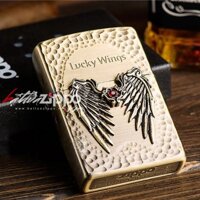 Bật lửa zippo chính hãng Lucky Wings Phiên bản limited hàn quốc cánh thiên thần may mắn - Mã SP: ZPC0161
