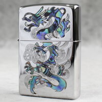 Bật lửa Zippo chính hãng rồng khảm xà cừ
