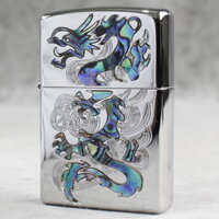 Bật lửa Zippo chính hãng rồng khảm xà cừ