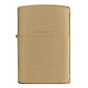 Bật lửa Zippo Classic Brushed Solid Brass
