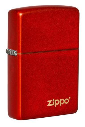 Bật lửa Zippo Classic Metallic Red Zippo Logo
