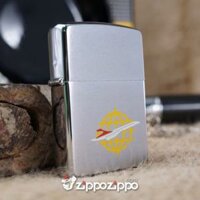 bật lửa zippo cổ logo máy bay sản xuất năm 1990 - bật lửa zippo cổ logo máy bay sản xuất năm 1990