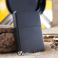 bật lửa zippo cổ sơn đen - bật lửa zippo cổ sơn đen