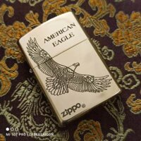 Bật Lửa Zippo Đại Bàng American Eagle - La Mã - Tặng Xăng Đá