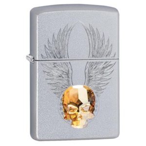 Bật lửa Zippo Gold Skull Design