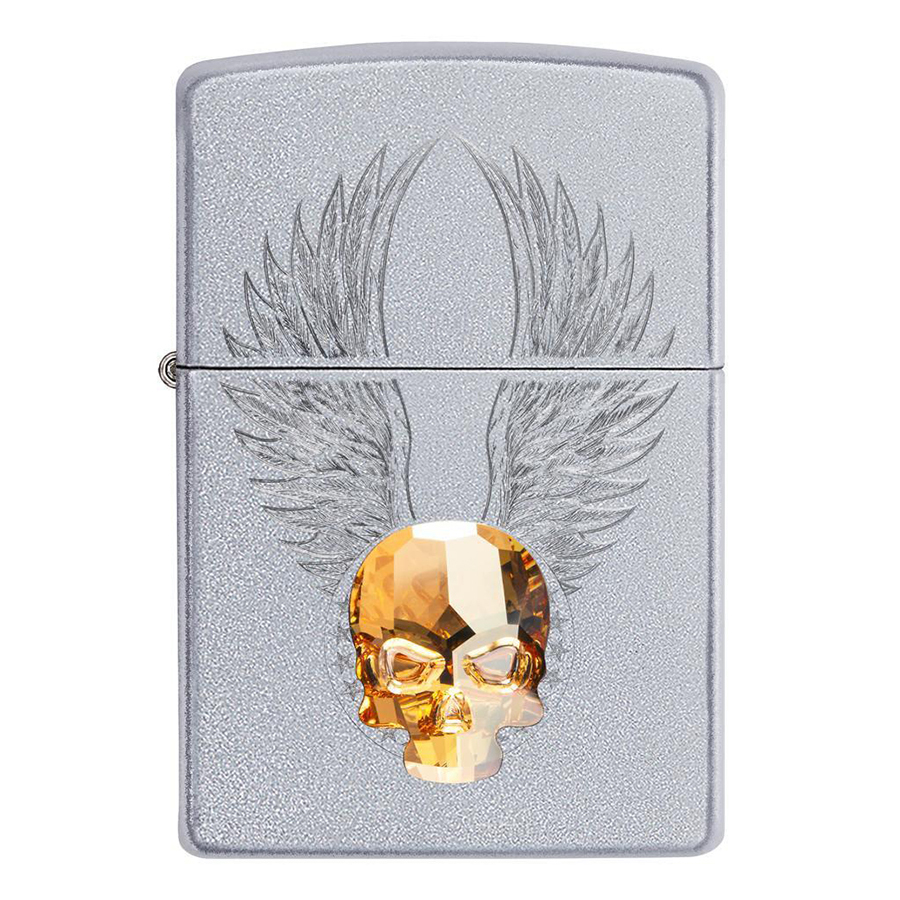 Bật lửa Zippo Gold Skull Design