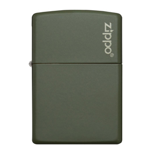 Bật lửa Zippo Green Matte with Zippo Logo