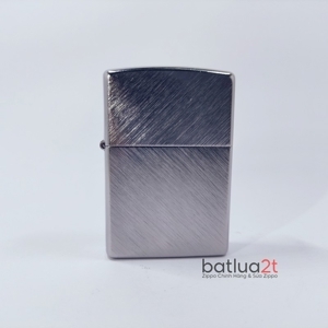 Bật lửa Zippo Herringbone Sweep Brushed Chrome