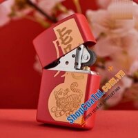 Bật lửa Zippo hổ đỏ thể hiện sức mạnh, thành công và may mắn - Made in USA