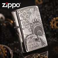Bật lửa Zippo khắc biểu tượng cờ Mỹ - The United States original authentic ZIPPO lighter patriotic spirit 20895 lighter zippo genuine