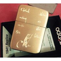 Bật Lửa ZIPPO KHẮC CHA 02  ZIPPO 1941B.CHA02