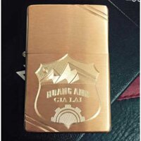 Bật Lửa ZIPPO KHẮC HOÀNG ANH GIA LAI  ZIPPO 240.HAGL