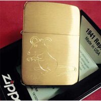 Bật Lửa ZIPPO KHẮC TÝ 02  ZIPPO 1941B.TY02