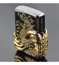 Bật lửa Zippo móng rồng đen