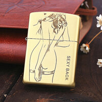 Bật lửa zippo Mỹ in hình cô gái Sexy-back Z08