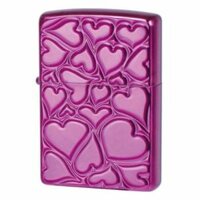 Bật lửa Zippo phiên bản Fill Love Màu Hồng - Lighter zippo genuine red / gold / purple full of love FILL LOVE