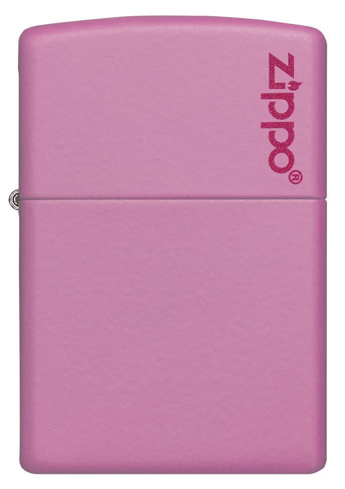 Bật lửa Zippo Pink Matte with Logo
