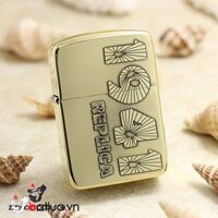 Bật Lửa Zippo Replica 1941 Khắc Nổi Màu Đồng Sang Trọng - Zippo Replica Lighter 1941 Luxury Bronze Engraving Embossed
