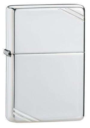 Bật lửa Zippo Sterling Silver Vintage with Slashes